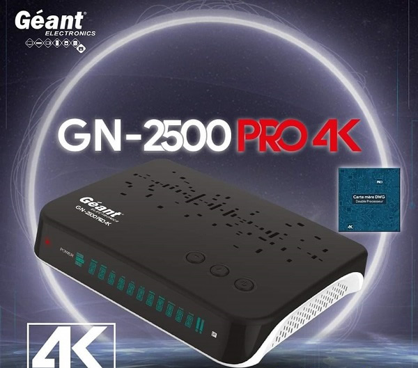  GÉANT GN-2500 Pro 4K